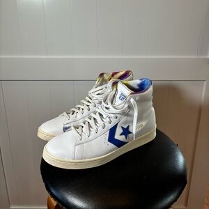 Converse “Peace Love Basketball” High Too Sneakers. Men’s 12.